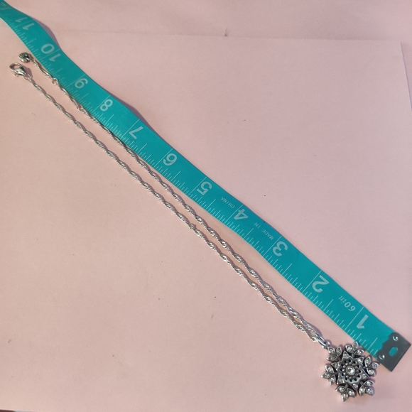 Brighton Swarovski Crystal Glint Snowflake Necklace - Picture 6 of 6